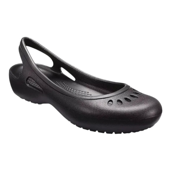 Crocs Kade Lightweight Cutout Slingback Flat - Picture 1 of 4